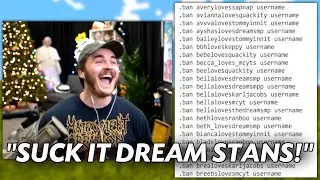 Jschlatt Bans EVERY DSMP Stan Account! (100,000+)