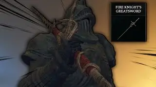 Even after the nerf Fire Knight's Greatsword is still AMZAING | Elden Ring