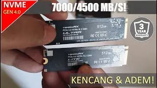 SSD NVME Gen 4 murah dan kencang! Harganya setara NVME Gen 3 0! Venomrx NVME Ultra & Lite 512GB