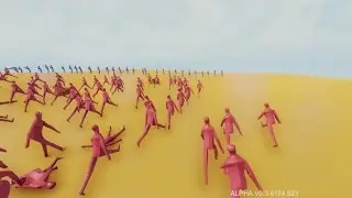 200 peasants VS random team (TABS)