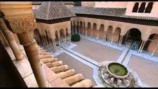 LAlambra de Grenade de la dynastie arabe Nasride al Andalus