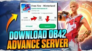 HOW TO DOWNLOAD FREE FIRE ADVANCE SERVER | FREE FIRE ADVANCE SERVER DOWNLOAD OB42 | ADVANCE SERVER