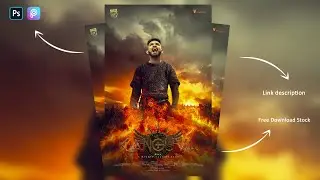 Kanguva Movie Poster ll Photo Manipulation ll Photoshop Tutorial ll  Movie Poster Tutorial