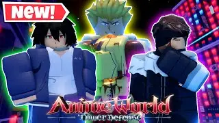 CATCHING UP ON THE NEW YEARS UPDATE IN ANIME WORLD TOWER DEFENSE