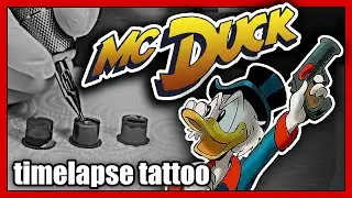 mcDUCK  TATTOO timelapse