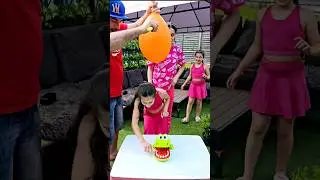 Funny Family Game 😂🎈😱✅️#shorts