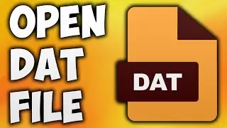 How to Convert DAT File to Excel - Opening a DAT File in Excel