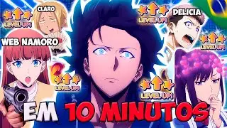 SOLO LEVELING EM 10 MINUTOS (PARÓDIA REDUBLAGEM)