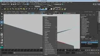 42. Объединение вершин с помощью Merge и Target Weld. Курс Maya для начинающих. Урок №42
