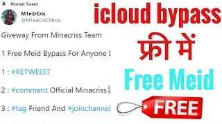 iCloud Bypass Free MEID With Network Give Away iPhone 6 | 6s | 5s Bypass