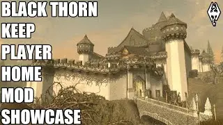 Xbox Skyrim SE: BLACKTHORN KEEP Player Castle Mod Showcase