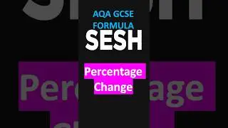 Percentage Change - AQA GCSE Business Formula 
