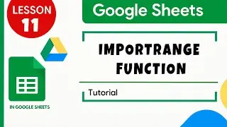 Google sheets. Importrange Function.How to Hide Data from Everyone. Tutorial for Beginners Lesson 11