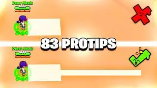 83 PROTIPS para 83 BRAWLERS! 🧐🥳🤑