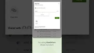 Check out this handy hint for sharing files, thanks to OneDrive from Microsoft 🤓