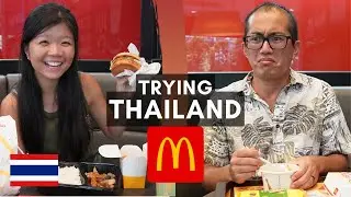 AMERICANS TRY THAILAND MCDONALD'S