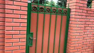 Забор с калиткой