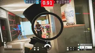 The 0.91 Second Clutch with 1HP | Rainbow Six Siege