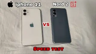 iPhone 11 vs OnePlus Nord 2 Speed test & Ram management || dimensity 1200 vs A13 bionic