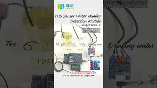 #Shorts TDS Sensor Water Quality Detection Module BM25S4021-1 with BMduino #modules #arduino