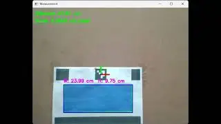 Object Dimension Measurement using Opencv 