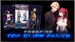 TOP 10 CLIPS PACK | FREE FIRE CLIPS 🥵💫 FF EMOTE CLIPS PACK | FREE TO USE #77