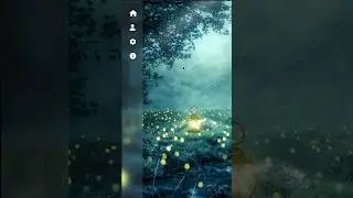 HTML CSS Side navigation bar || Glassmorphism css