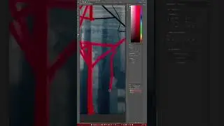 Adobe Generative Fill AI - Removing light stand