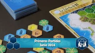 Primeras Partidas - JUNIO 2024 - Los JUEGOS DE MESA jugados por 1era vez 🎲