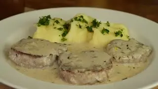 Pork tenderloin in cream sauce, why I didn't discover this recipe before