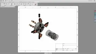 FUSION 360 Drawing - Exploded Drawing & BOM