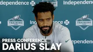 Eagles Press Conference: Darius Slay and Lane Johnson | August 21, 2024