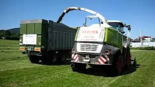 Maschinengemeinschaft Gassilage 2.Schnitt