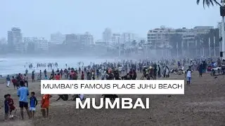 Mumbai's famous juhu beach vlog | juhu chaupati vlog | sun set and beautiful view | Mumbai vlog1