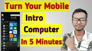 How to change mobile into computer in 5 minutes in free | Tech Guru Saroj | in nepali