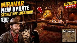 PUBG PC Miramar Secret Key Location 👀 NEW UPDATE Hidden Room!