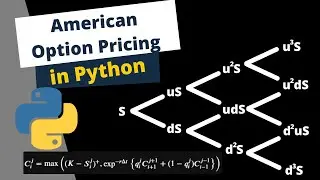 American Option Pricing with Binomial Trees || Theory & Implementation in Python