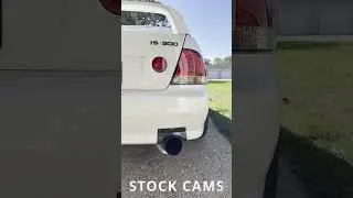 IS300 2JZ-GTE VVTi Stock cams vs BC 272