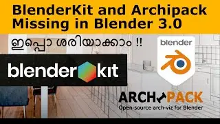 Blenderkit & Archipack Missing in Blender 3.0 | Fix it Now