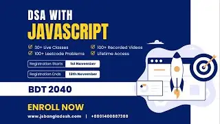 DSA with JavaScript (First 1 Hour) | JS Bangladesh