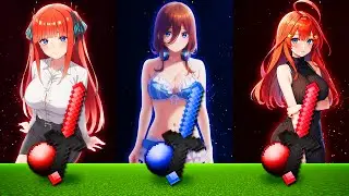 TOP 5 ANIME MINECRAFT BEDWARS TEXTURE PACK 32X (The Quintessential Quintuplets Edition) V2