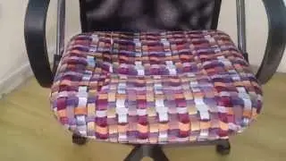 Копия видео Кресло с тканью 3d!  Видеопрезентация.