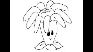 plants vs zombies 2 How to draw a easy? Растения против Зомби 2 Как нарисовать просто?
