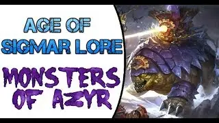 Age of Sigmar Lore: Seraphon Monsters of Azyr
