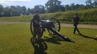 Model 1861 3 inch ordnance rifle Bullpupshoot 2018