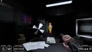 playing fnaf game