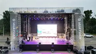S465 mobile stage semi trailer#stagetrailer#mobilestage #trailer#semitrailer#mobiletruck#stagetruck