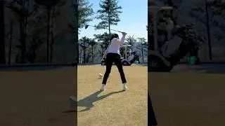 한결 같은 드라이버 스윙 👍🏻👍🏻  #golfswing  KLPGA 박송이