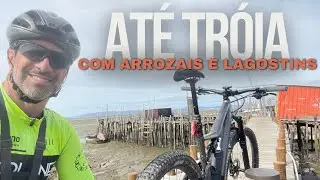Descoberta dos trilhos até TRÓIA - Canais de rega, arrozais e lagostins no caminho