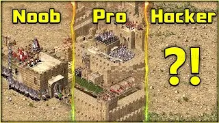 How To Build The Best Castle + Trick Stronghold Crusader